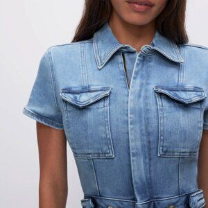 Good American Oversized FIT FOR SUCESS JUMPSUIT